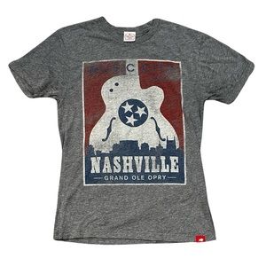 GRAND OLE OPRY NASHVILLE Official Music City USA Guitar Sportiqe T-Shirt Size S